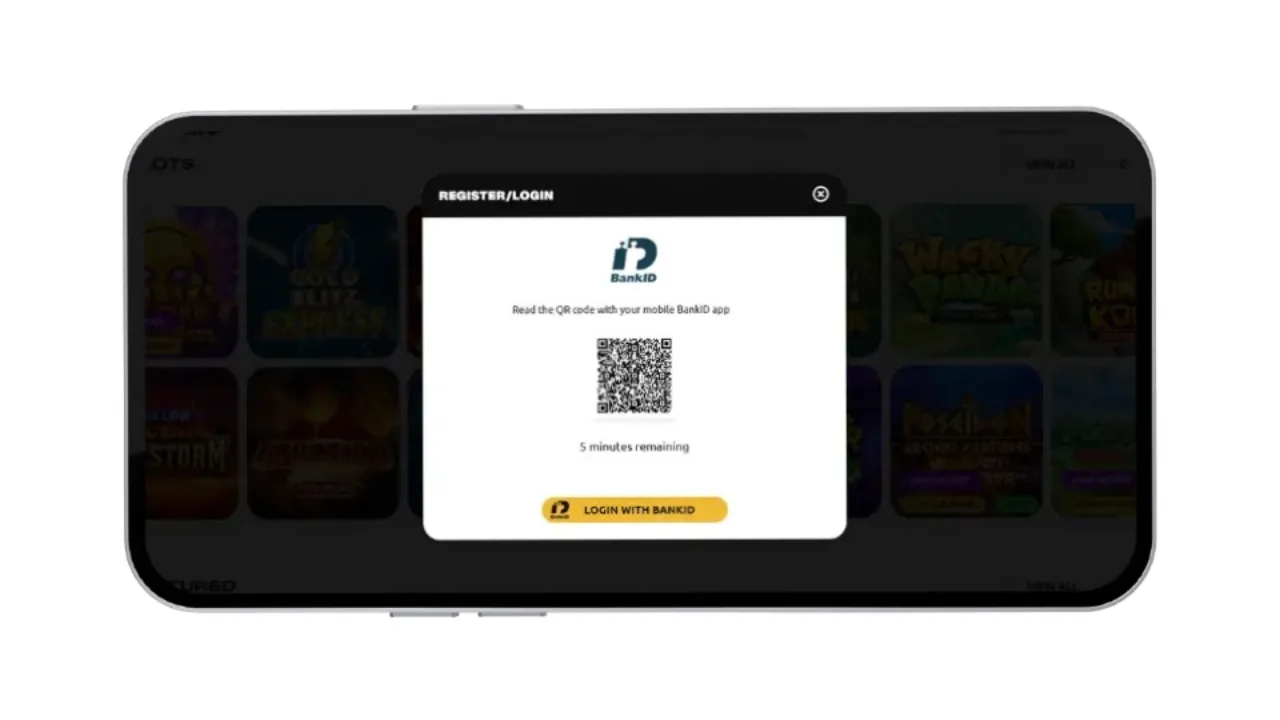 Megaways Casino inloggning med BankID