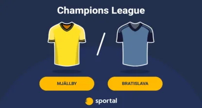 Mjällby Slovan Bratislava Champions League live stream