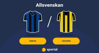 Sirius - Häcken speltips stream