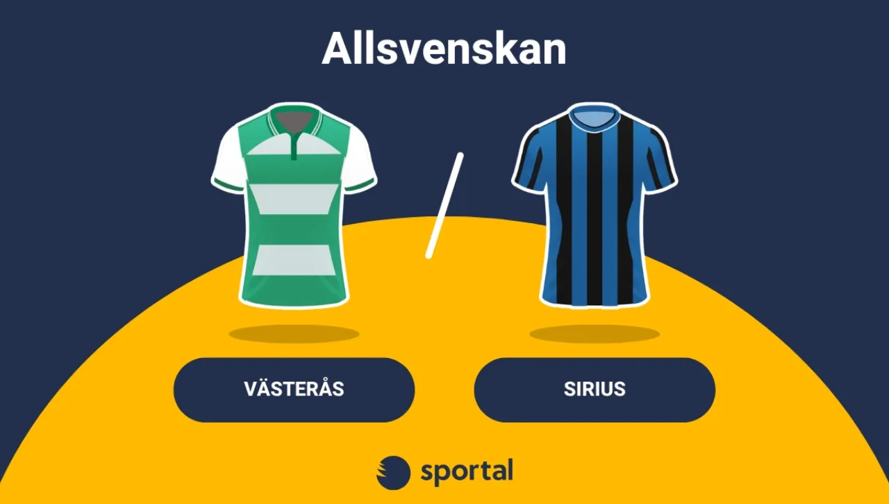 Västerås - Sirius Allsvenskan