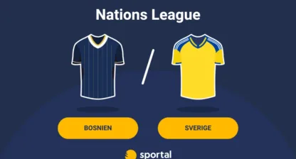 Bosnien & Hercegovina - Sverige Nations League stream