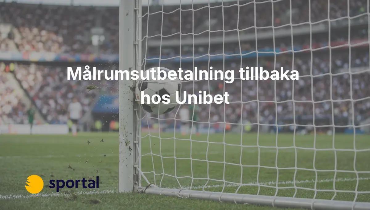 Målramsutbetaling kampanj unibet