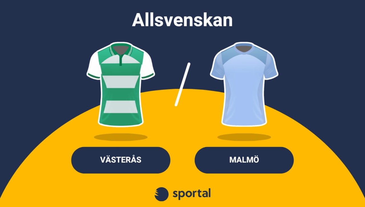 Västerås – Malmö Allsvenskan