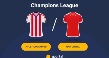 Atletico Madrid - Manchester United Champions League stream