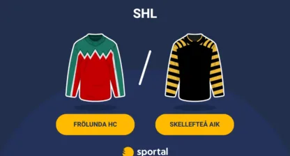 Frölunda HC – Skellefteå AIK SHL stream