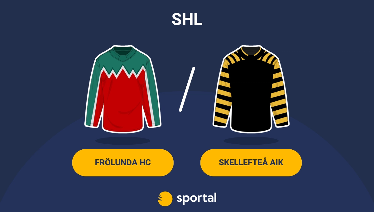 Frölunda HC – Skellefteå AIK SHL stream