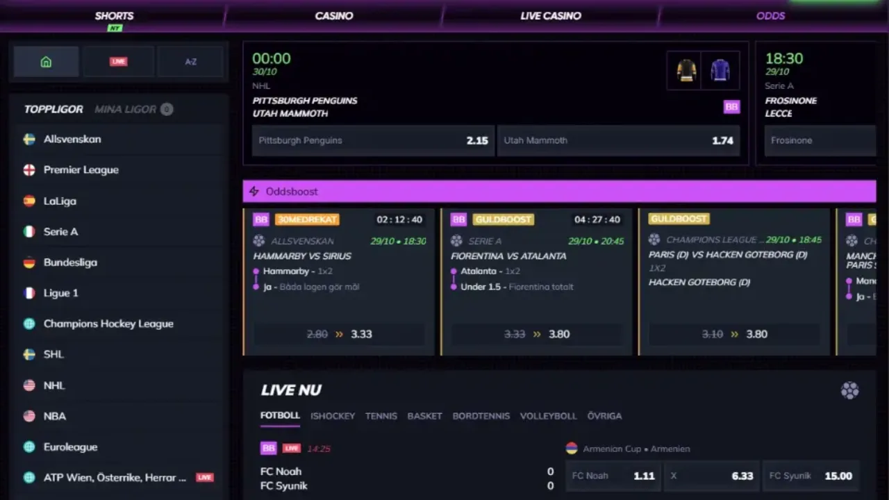 Quick casino bettingplatform Altenar