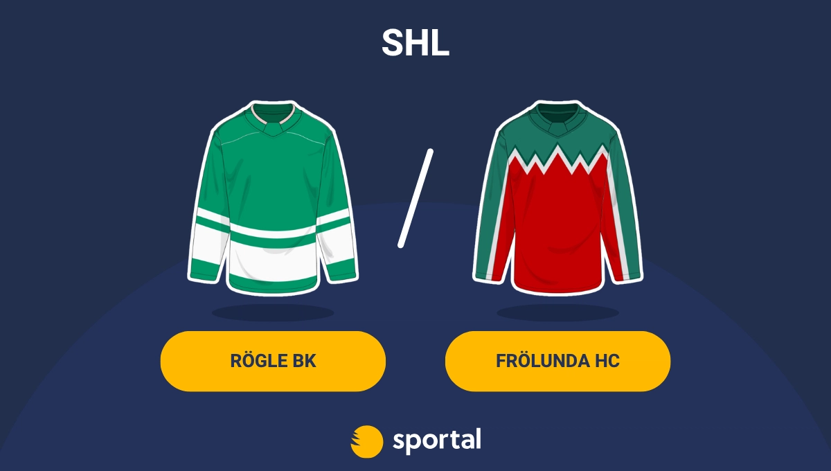 Rögle BK – Frölunda HC SHL stream