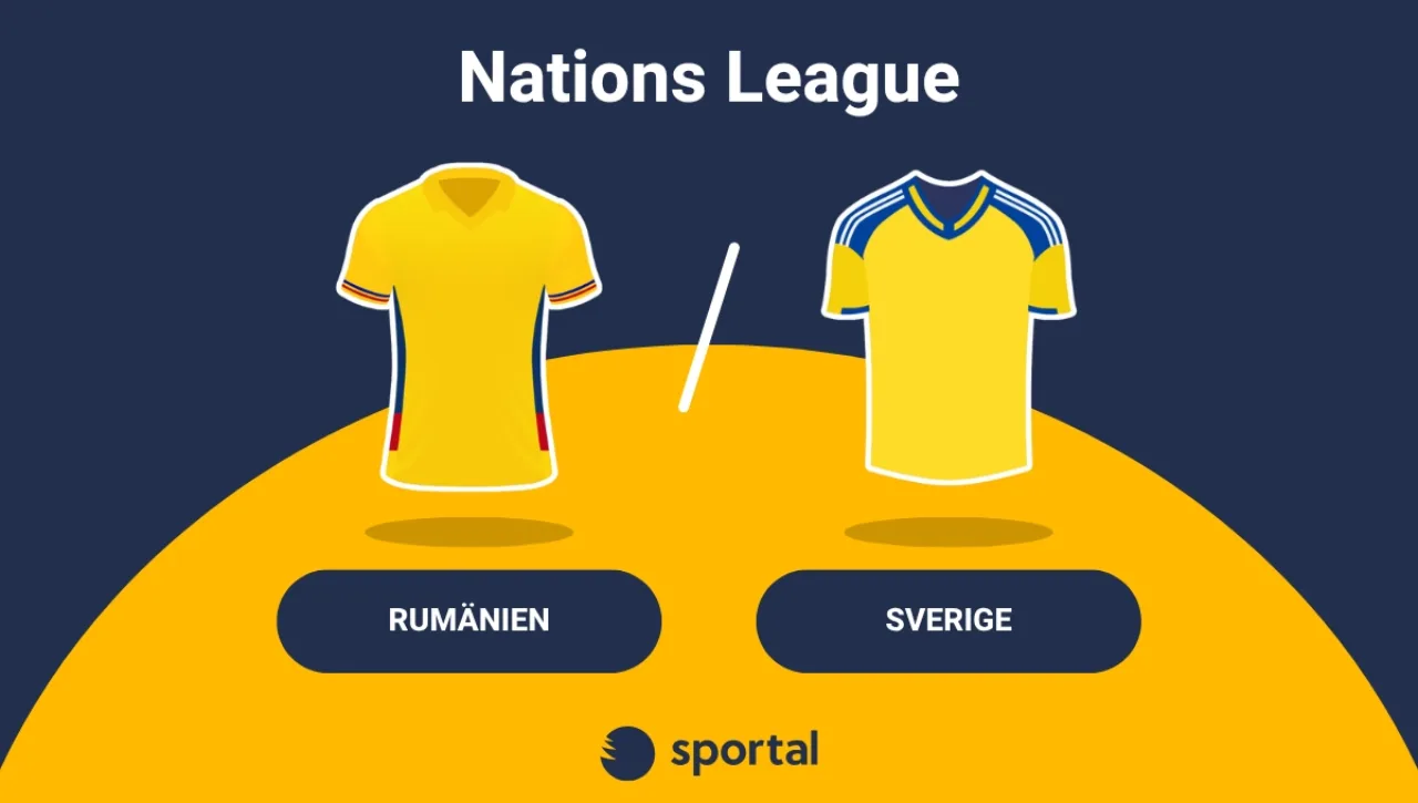Rumänien - Sverige Nations League