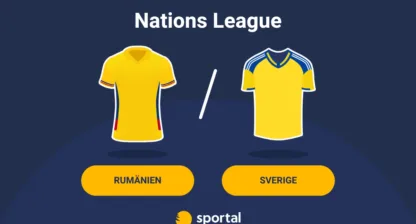 Rumänien - Sverige Nations League stream