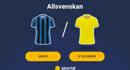 Sirius - IF Elfsborg Allsvenskan stream