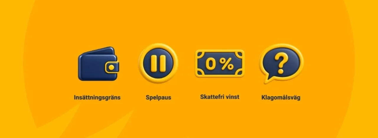 Fyra trygghetsfunktioner med svensk licens vid betting och speltips